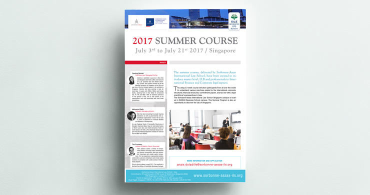 Summer course 2017 : registrations are open !