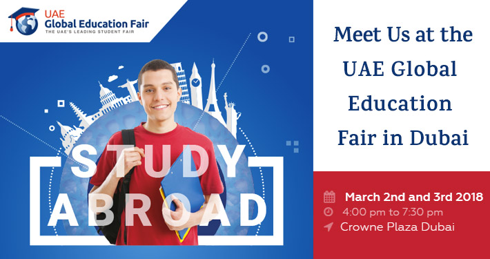 UAE Global Education Fair in Dubai on 2-3 March 2018