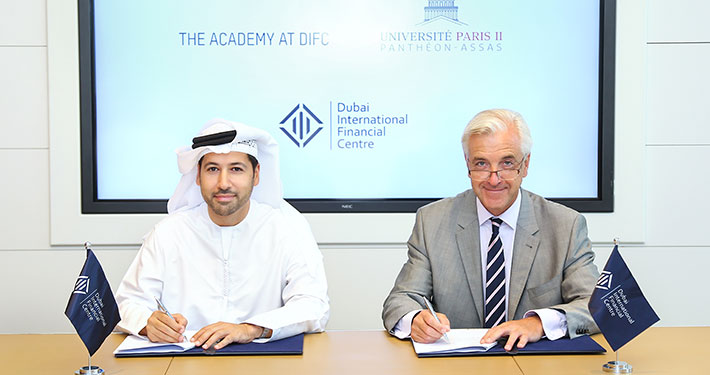 DIFC and University of Paris II Launch Joint Business and Law Degree
