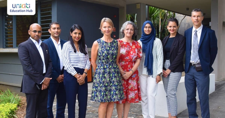 Visit of the French Ambassador – Mauritius Campus