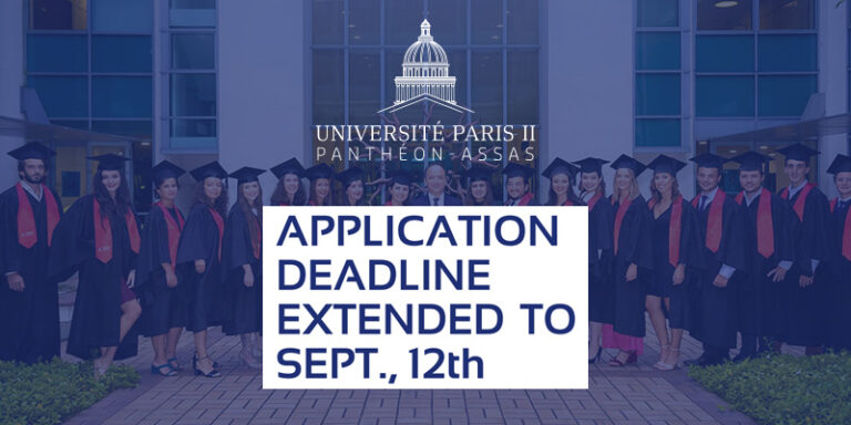 Singapore Campus: Application deadline extended to Sept 12th