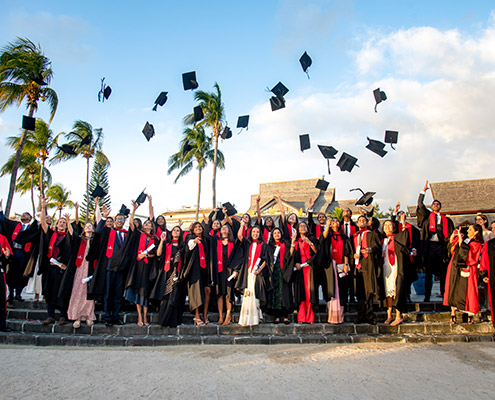 Graduation – Mauritius Campus Class of 2022 | 20.07.2022 | Bachelor of Laws, LL.B. (Hons) & LL.M. International Business Law