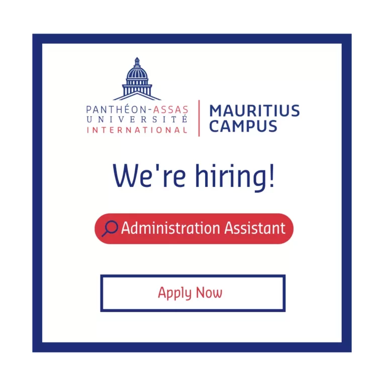 The Mauritius Campus is looking for a part time Administration Assistant