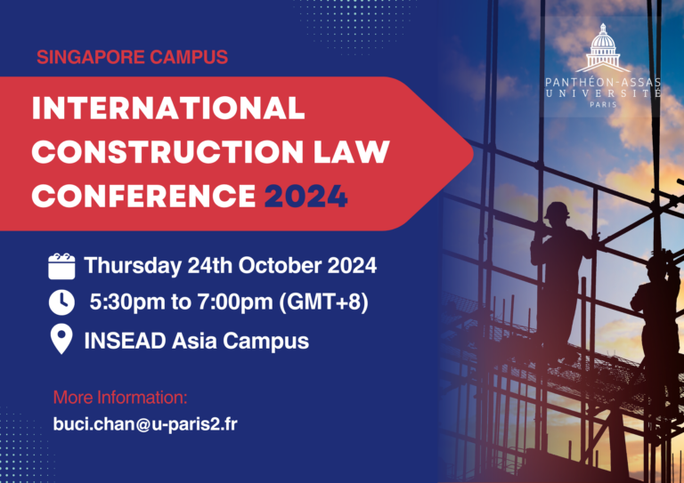 Save the date: International Construction Law Conference 2024