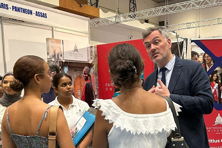 Paris-Panthéon-Assas University in Mauritius Engages with Future Students